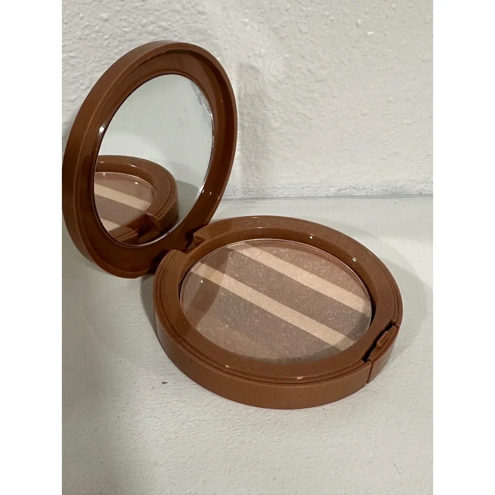 Bronzabelle Ray Of Sunshine Bronzer Highlighter Multi Stripe Compact‎ Mirror